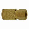 Midland Metal Quick Disconnect Coupler, TruFlate Parker Interchange, FittingConnector Type Coupler, 14 Nomina 28507